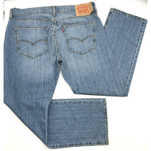 2013 Levi's 501 XX Quality Men Size 36x30 Light Wash Straight Leg Mid Rise Jeans